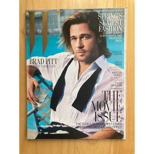 W Magazine Brad Pitt February 2012
